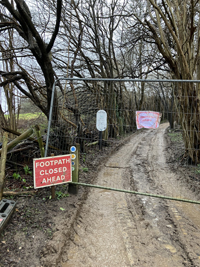 LL04 Closed bridleway
