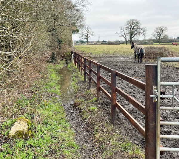 LL14 Flooded path