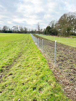 LL21 New fence affecting route ed